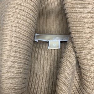 Camel fringed turtle neck - Michael Kors